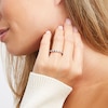 Thumbnail Image 4 of Neil Lane Black & White Diamond Anniversary Ring 1/2 ct tw Round-cut 14K White Gold
