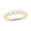 Thumbnail Image 0 of Diamond Anniversary Ring 1/2 ct tw Round-cut 10K Yellow Gold