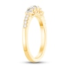 Thumbnail Image 1 of Diamond Anniversary Ring 1/2 ct tw Round-cut 10K Yellow Gold