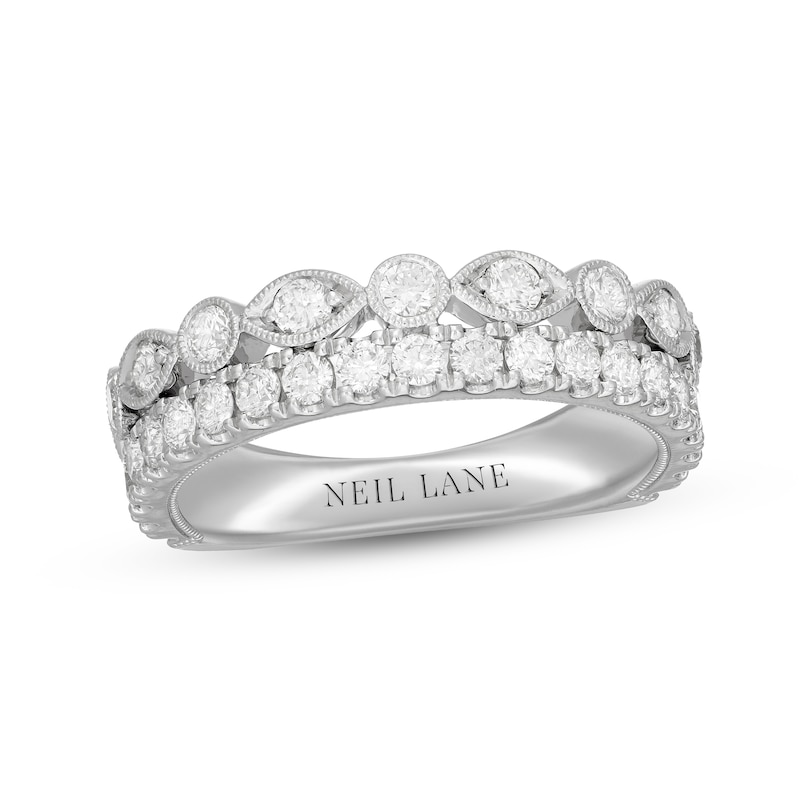 Main Image 1 of Neil Lane Diamond Anniversary Band 1 ct tw Round-cut 14K White Gold