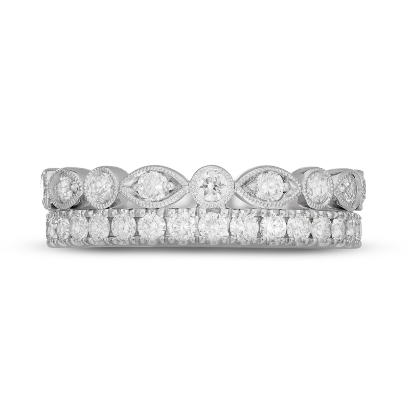 Main Image 3 of Neil Lane Diamond Anniversary Band 1 ct tw Round-cut 14K White Gold