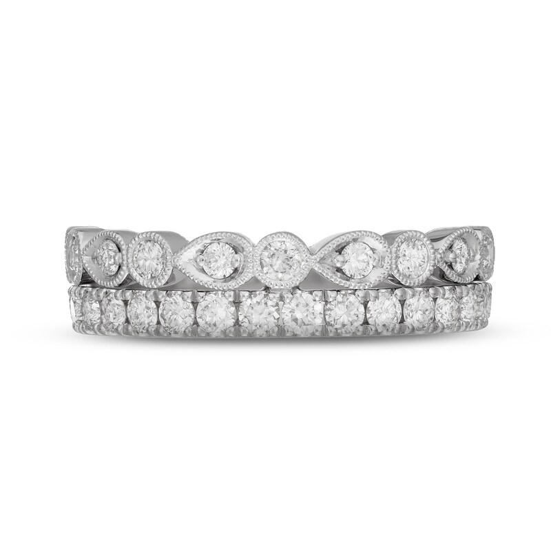 Neil Lane Diamond Anniversary Band 1 ct tw Round-cut 14K White Gold