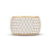 Thumbnail Image 3 of Diamond Anniversary Ring 3 ct tw Round-cut 14K Yellow Gold