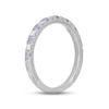 Thumbnail Image 2 of Neil Lane Tanzanite & Diamond Anniversary Ring 1/5 ct tw 14K White Gold