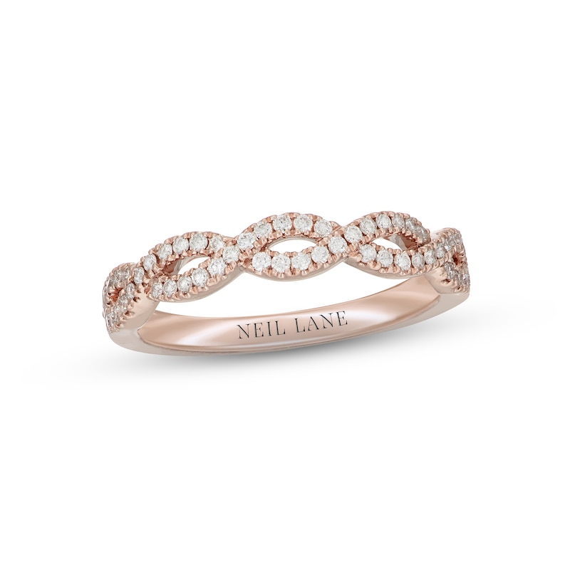 Neil Lane Diamond Anniversary Ring 1/4 ct tw 14K Rose Gold