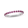 Thumbnail Image 1 of Neil Lane Rhodolite Garnet Anniversary Ring 14K White Gold