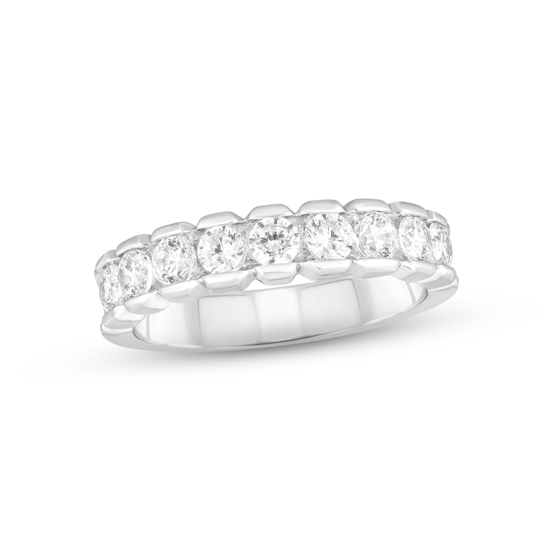 Main Image 1 of Adore Diamond Anniversary Ring 1 ct tw Round-cut 14K White Gold