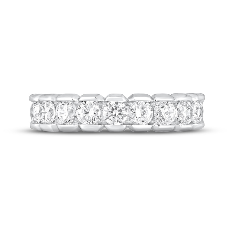 Main Image 3 of Adore Diamond Anniversary Ring 1 ct tw Round-cut 14K White Gold