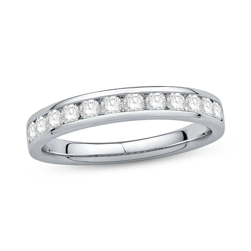 Diamond Anniversary Band 1/2 ct tw Round-cut ct tw 18K White Gold | Kay ...