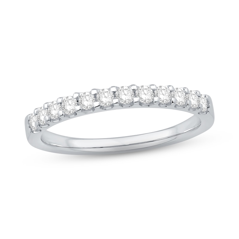 Diamond Anniversary Band 1/2 ct tw Round-cut 18K White Gold