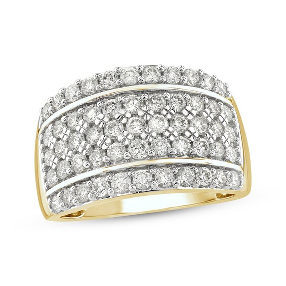 Adore Diamond Anniversary Band 1-1/2 ct tw 14K Yellow Gold