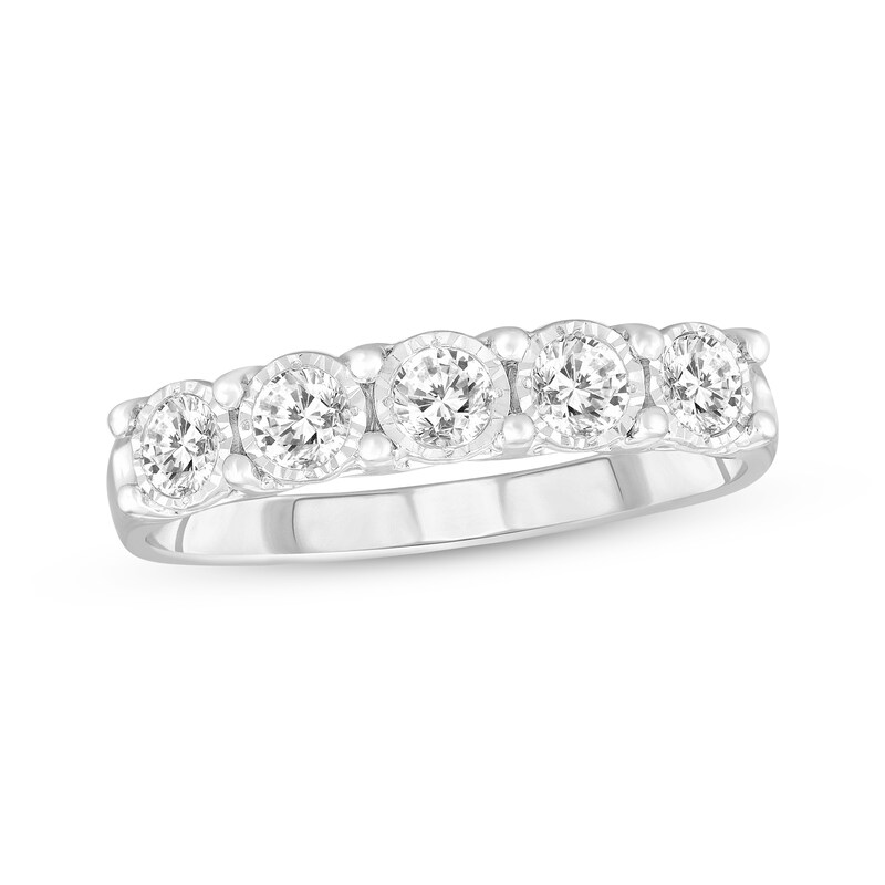 Main Image 1 of Adore Diamond Anniversary Band 1/2 ct tw 10K White Gold
