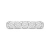 Thumbnail Image 3 of Adore Diamond Anniversary Band 1/2 ct tw 10K White Gold