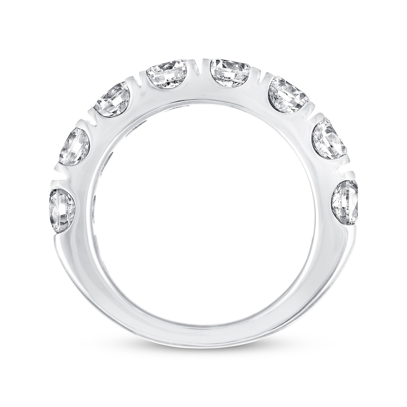 Main Image 2 of THE LEO Diamond Band 3 ct tw Round-cut 14K White Gold
