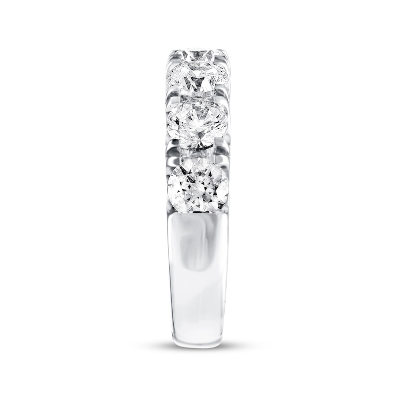 Main Image 3 of THE LEO Diamond Band 3 ct tw Round-cut 14K White Gold