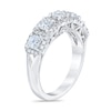 Thumbnail Image 1 of Royal Asscher Akiko 5-Stone Diamond Anniversary Ring 1 1/2 ct tw Asscher-cut 14K White Gold
