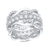Thumbnail Image 1 of Diamond Eternity Band 2 ct tw Round-cut 14K White Gold