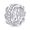 Thumbnail Image 2 of Diamond Eternity Band 2 ct tw Round-cut 14K White Gold