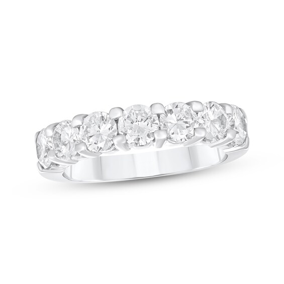 Round-Cut Diamond Anniversary Band 2-1/8 ct tw 14K White Gold