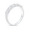 Thumbnail Image 2 of Round-Cut Diamond Five-Stone Anniversary Band 1 ct tw 10K White Gold