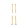 Thumbnail Image 2 of Hoop Earrings Gift Set 10K Yellow Gold