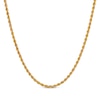 Thumbnail Image 2 of Semi-Solid Glitter Rope Chain Necklace & Bracelet Set 10K Yellow Gold