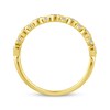Thumbnail Image 3 of Adore Diamond Marquise-Frame Anniversary Ring 1/4 ct tw 14K Yellow Gold