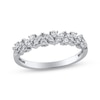 Thumbnail Image 1 of Adore Diamond Marquise-Frame Anniversary Ring 1/3 ct tw 14K White Gold