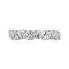 Thumbnail Image 3 of Adore Diamond Marquise-Frame Anniversary Ring 1/3 ct tw 14K White Gold