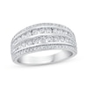 Thumbnail Image 0 of Diamond Four-Row Anniversary Ring 1 ct tw 14K White Gold