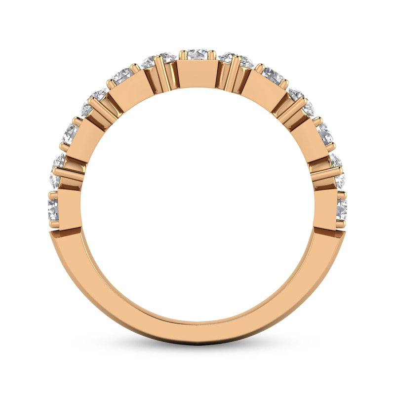 Main Image 3 of Adore Diamond Anniversary Ring 1 ct tw 14K Rose Gold