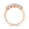 Thumbnail Image 2 of Adore Princess-Cut Five-Stone Anniversary Ring 1-1/2 ct tw 14K Rose Gold