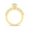 Thumbnail Image 3 of Adore Lab-Grown Diamonds Oval-Cut Engagement Ring 2-1/2 ct tw 14K Yellow Gold