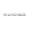 Thumbnail Image 3 of Adore Oval & Round-Cut Diamond Anniversary Ring 3/4 ct tw 14K Yellow Gold