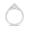 Thumbnail Image 3 of Adore Round-Cut Diamond Halo Bridal Set 5/8 ct tw 10K White Gold