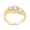 Thumbnail Image 2 of Adore Diamond Three-Stone Anniversary Ring 1 ct tw 14K Yellow Gold