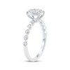 Thumbnail Image 2 of Adore Round-Cut Diamond Halo Engagement Ring 1 ct tw 14K White Gold