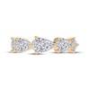 Thumbnail Image 3 of KAY Lab-Grown Diamonds Pear-Shaped East-West Ring 2 ct tw 14K Yellow Gold