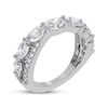 Thumbnail Image 2 of KAY Lab-Grown Diamonds Oval & Round-Cut Crossover Ring 2 ct tw 14K White Gold