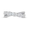 Thumbnail Image 3 of KAY Lab-Grown Diamonds Oval & Round-Cut Crossover Ring 2 ct tw 14K White Gold