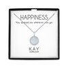 Thumbnail Image 1 of Happiness Symbol Medallion Necklace with Diamonds Sterling Silver 18&quot;