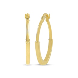 Hoop Earrings 10K Yellow Gold 20mm