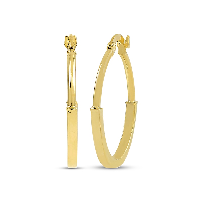 Main Image 1 of Hoop Earrings 10K Yellow Gold 20mm