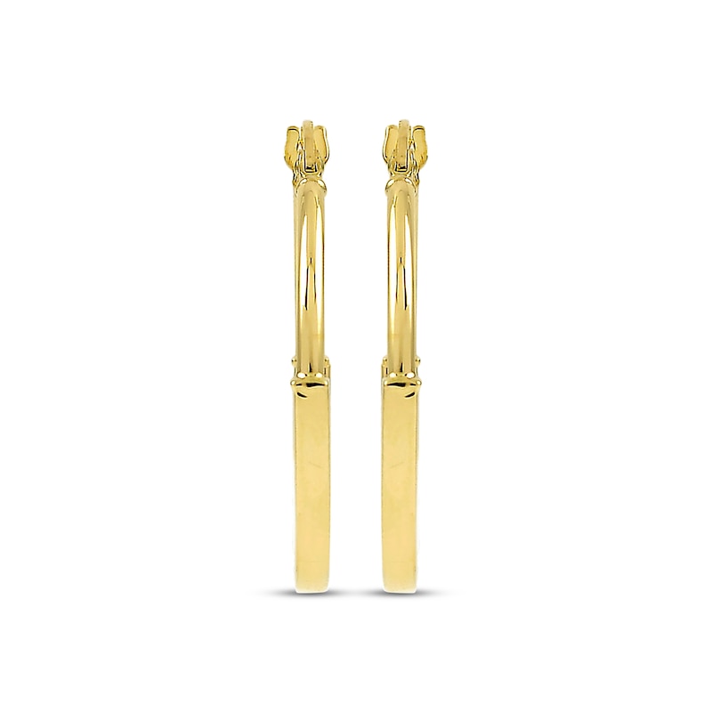 Main Image 2 of Hoop Earrings 10K Yellow Gold 20mm