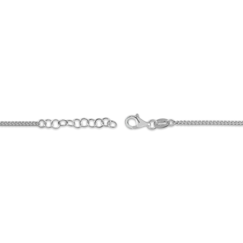 Main Image 3 of "Mom" Infinity Link Bracelet Sterling Silver 7.5"