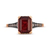 Thumbnail Image 4 of Le Vian Garnet Ring 1/4 ct tw Diamonds 14K Strawberry Gold