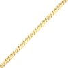 Thumbnail Image 2 of 5.8mm Flat Curb Chain Bracelet Hollow 18K Yellow Gold 7.5"
