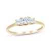 Thumbnail Image 1 of Adore Lab-Grown Diamonds Princess-Cut Three-Stone Engagement Ring 1/2 ct tw 14K Yellow Gold