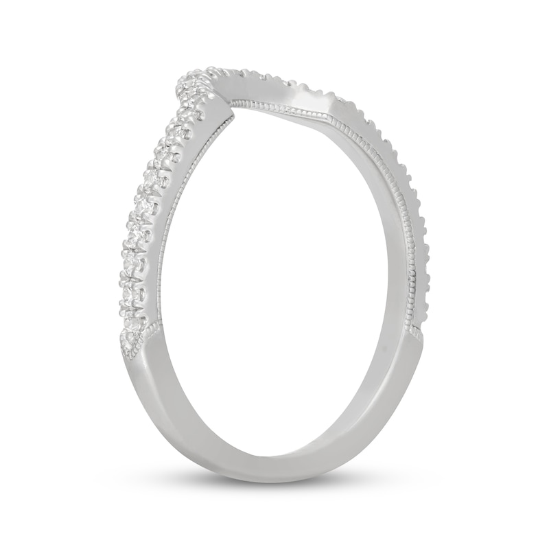 Main Image 2 of Neil Lane Diamond Contour Wedding Band 1/4 ct tw 14K White Gold