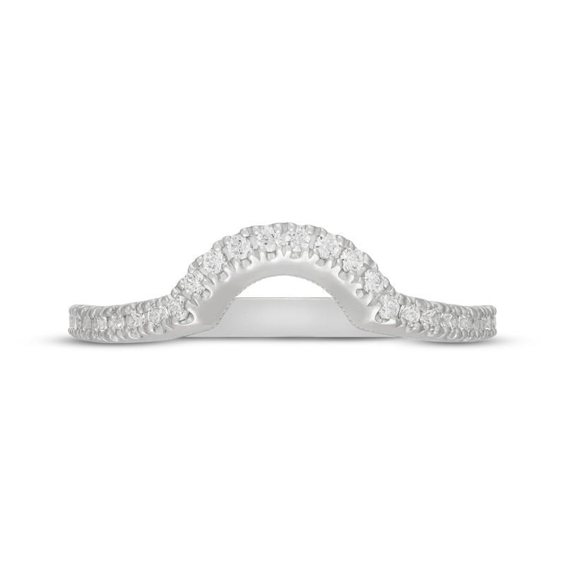 Main Image 3 of Neil Lane Diamond Contour Wedding Band 1/4 ct tw 14K White Gold